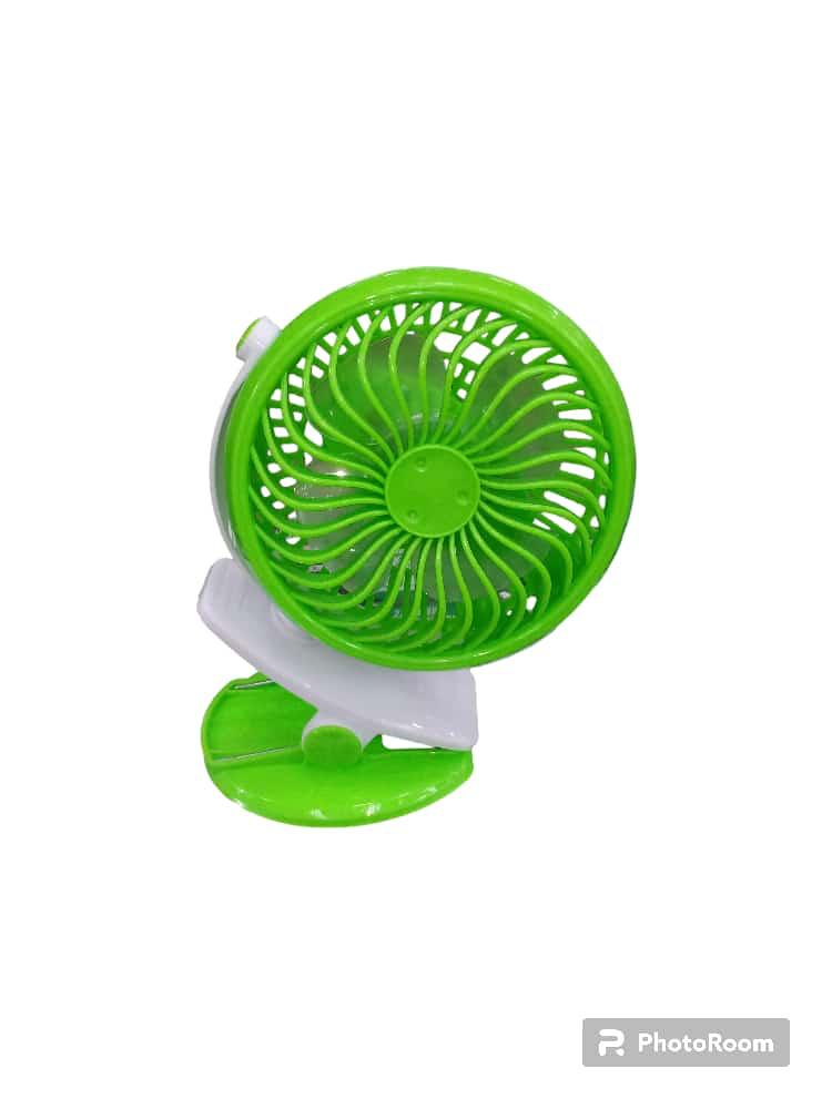 Mini Ventilador Abanico De Pinza Recargable Usb Portatil