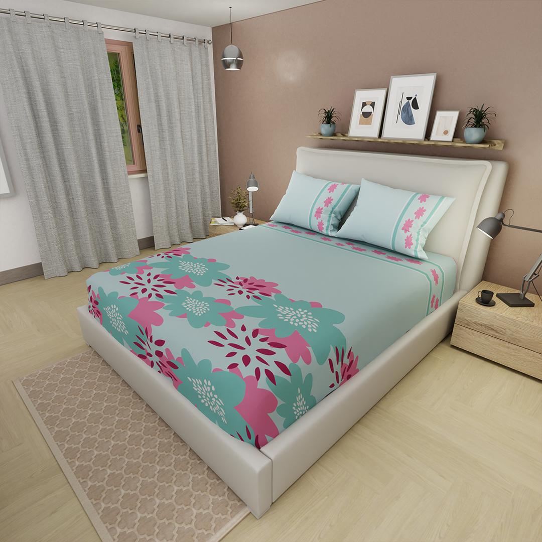 Sábana Ajustable Brisa Floral