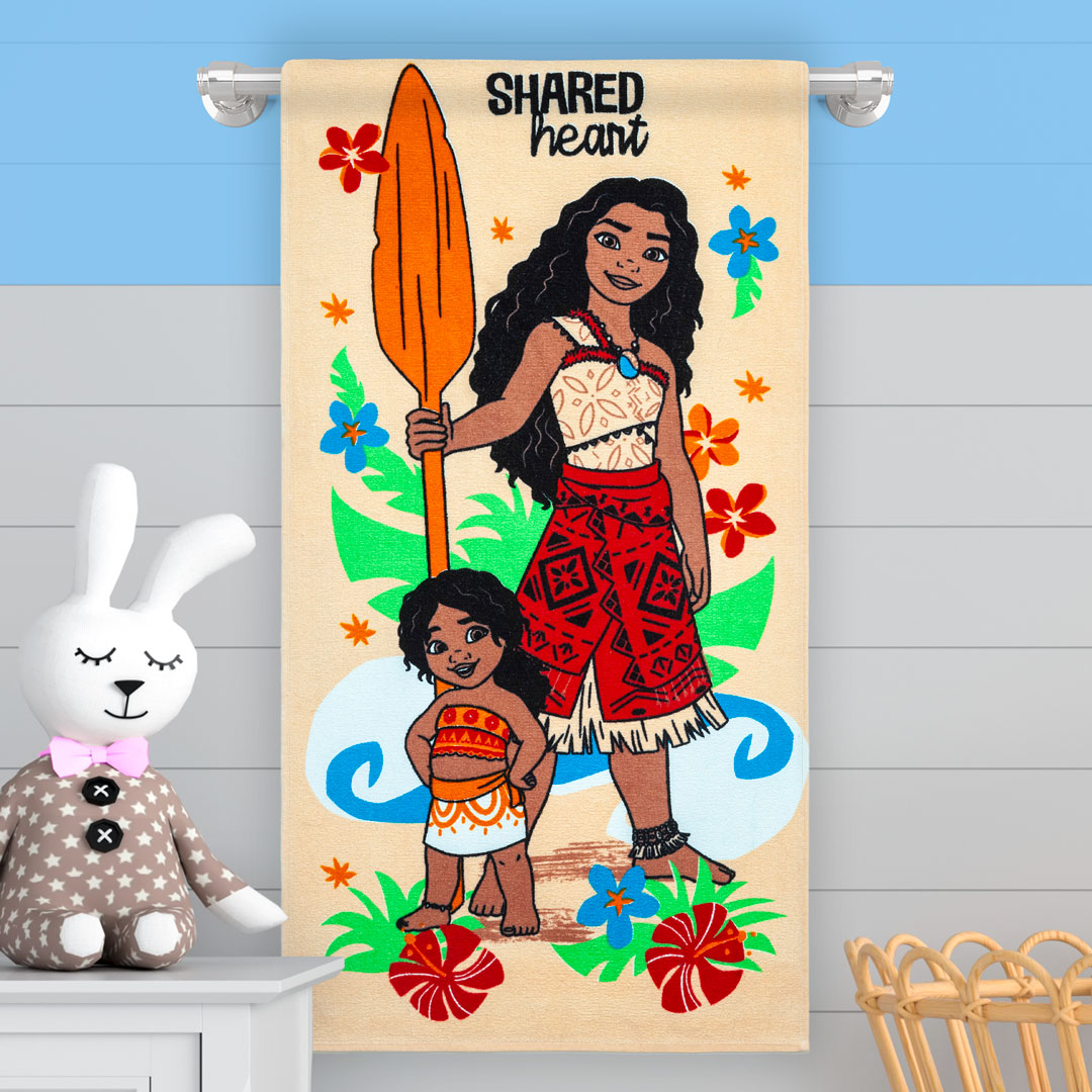 Toalla Infantil 320 Gramos Moana Aventura Oceánica
