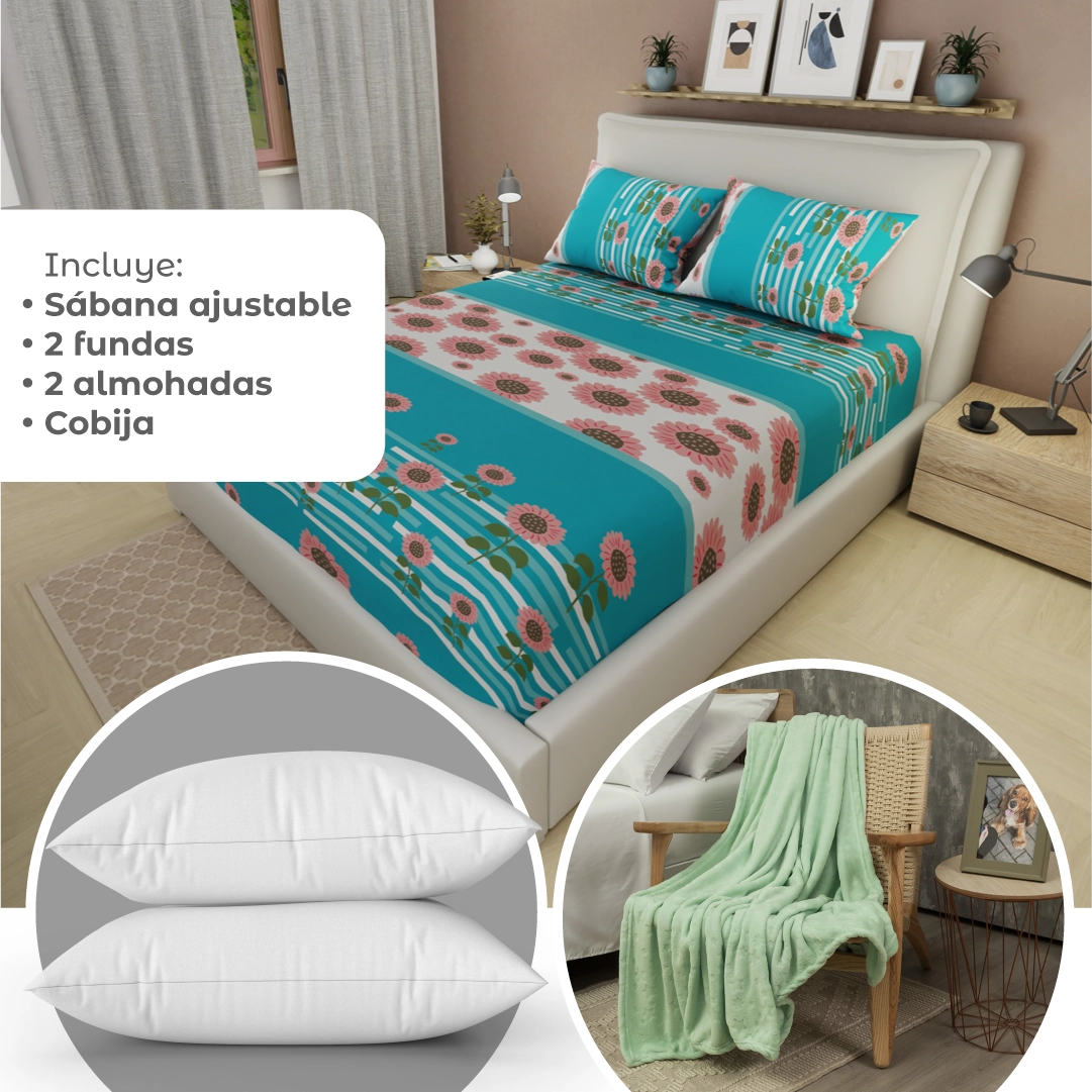 Combos Súper Confort Celeste