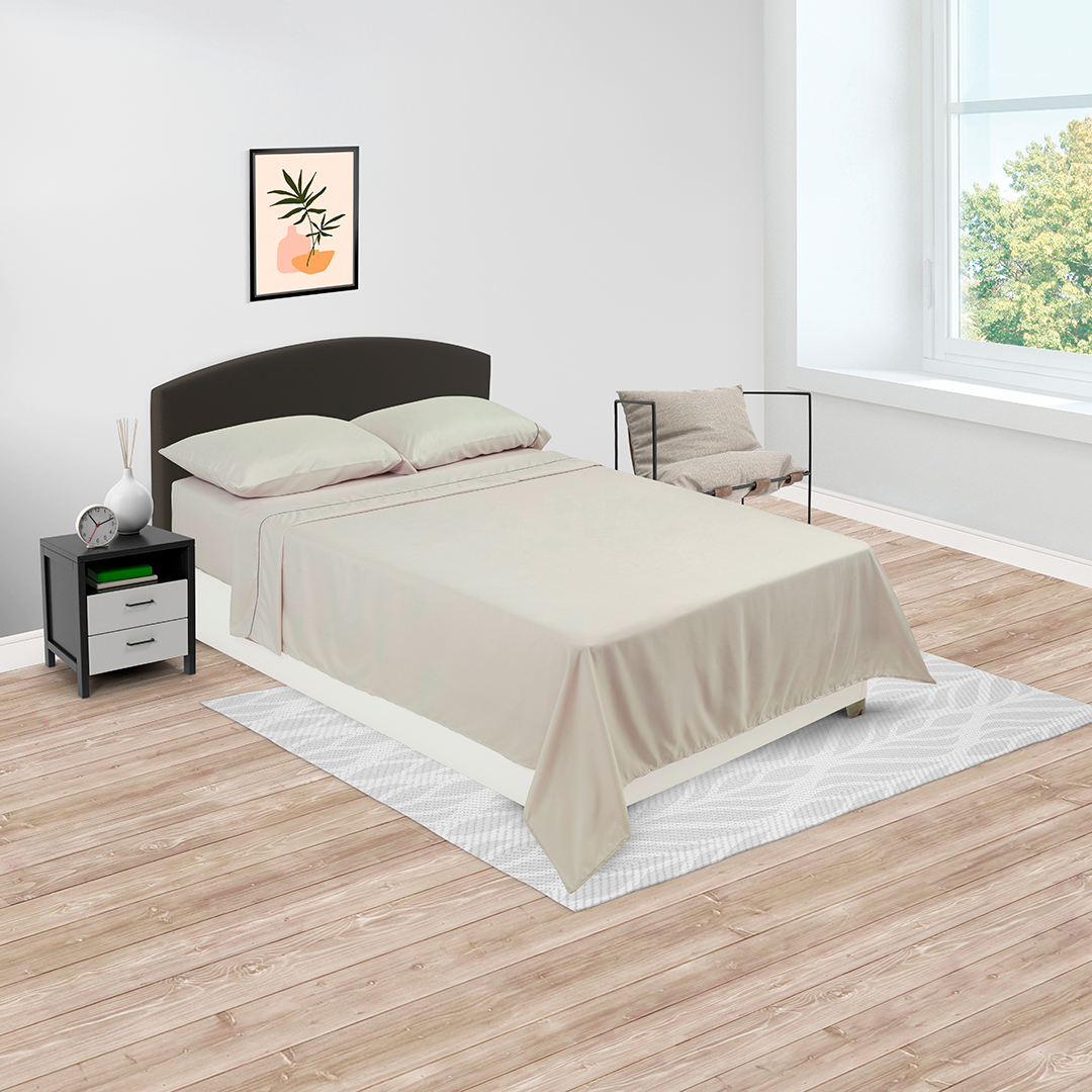 Juego De Sábanas Linea Básicos Lila