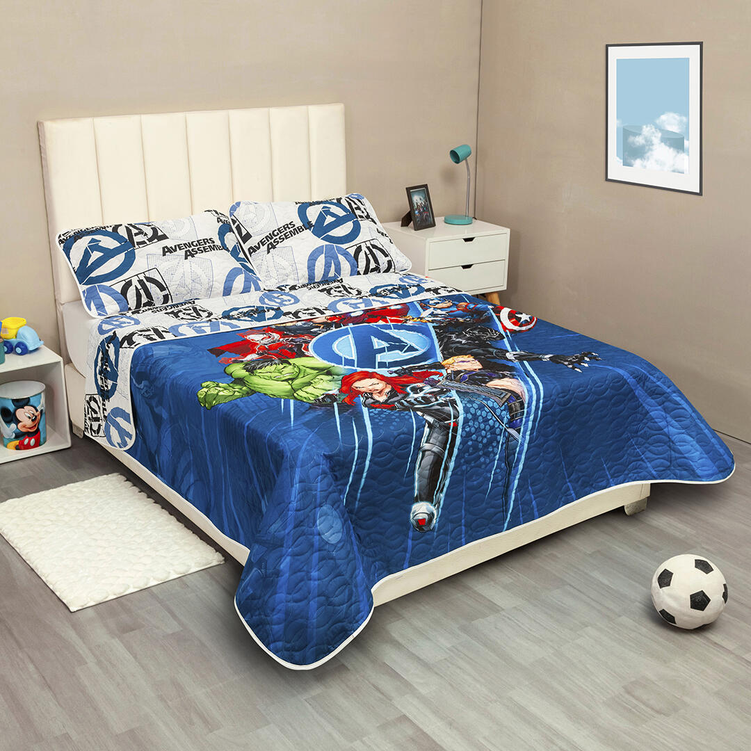 44Cubrelecho Termosellado Disney Core Avengers