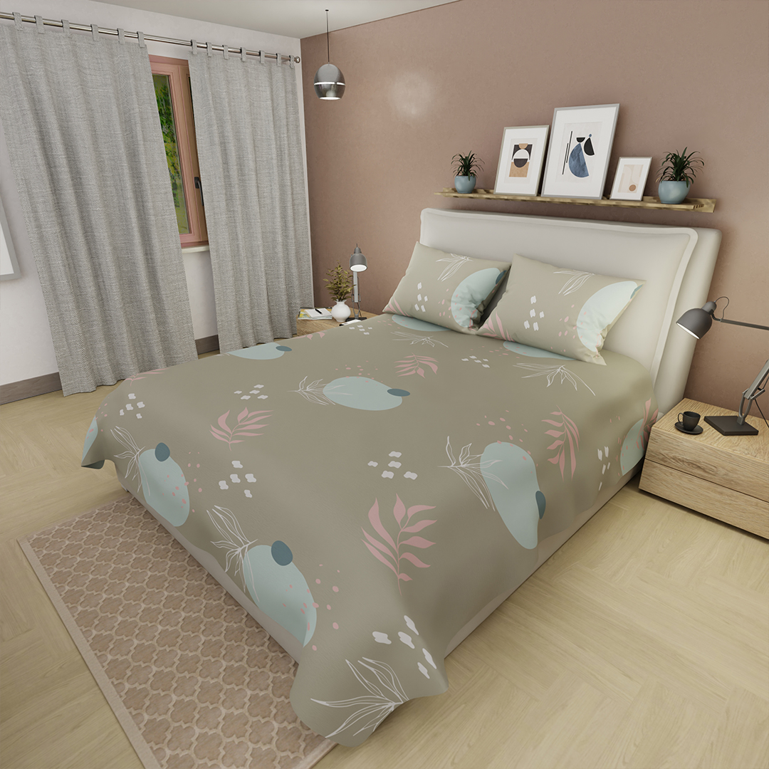 44Juego De Sábanas 180 Hilos Naturaleza en Calma