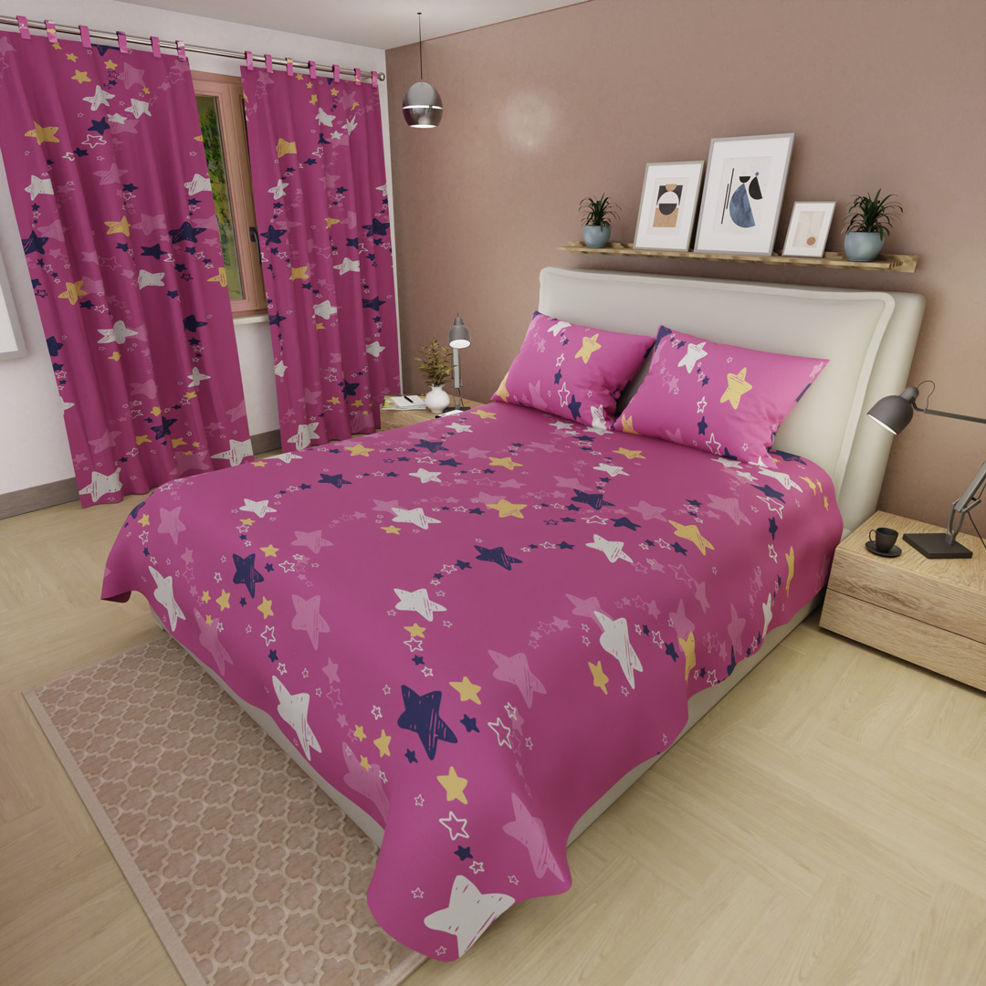 44Juego de Sábanas Microfibra Suavizada Universo Pop 