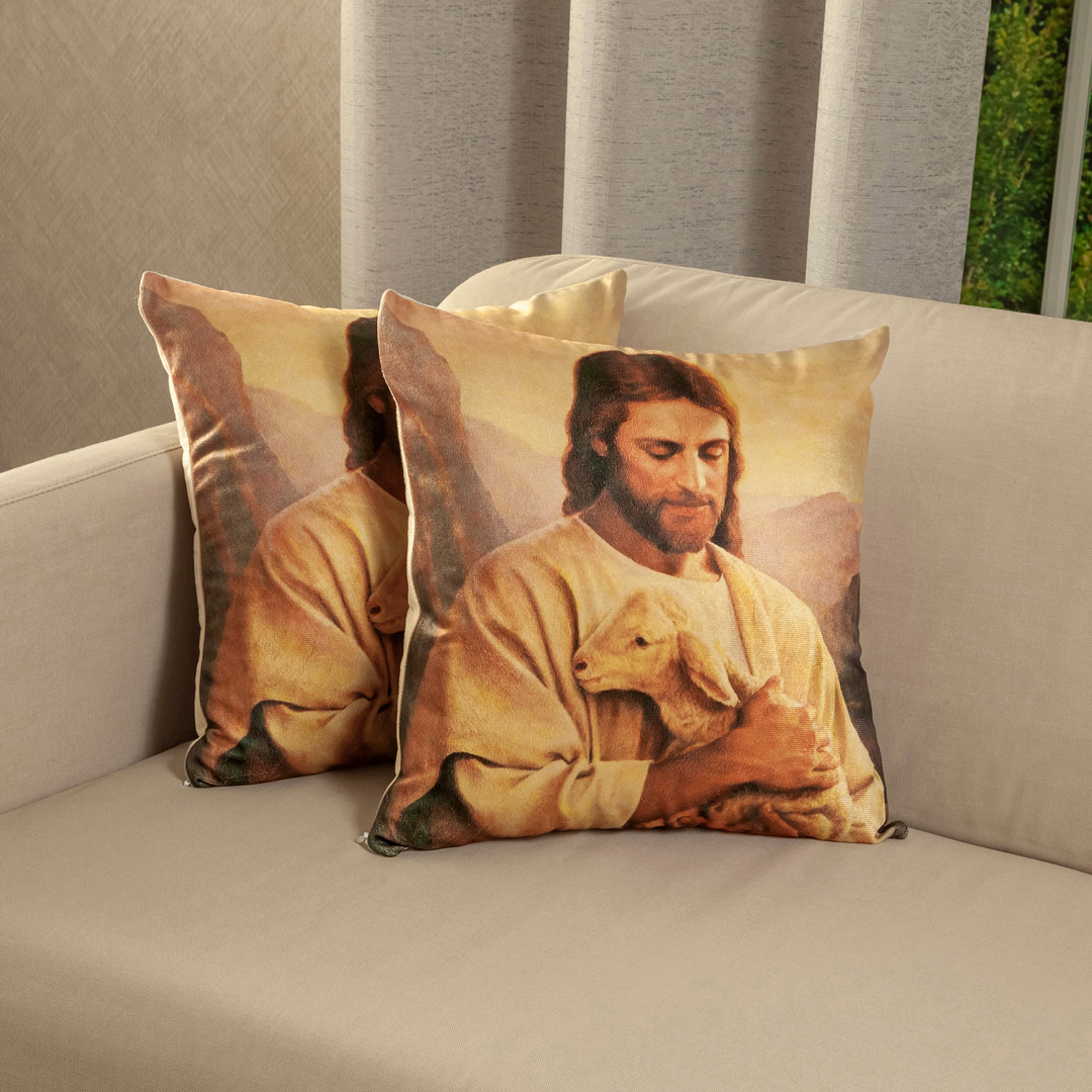 44Cojines Jardín del Edén Jesús