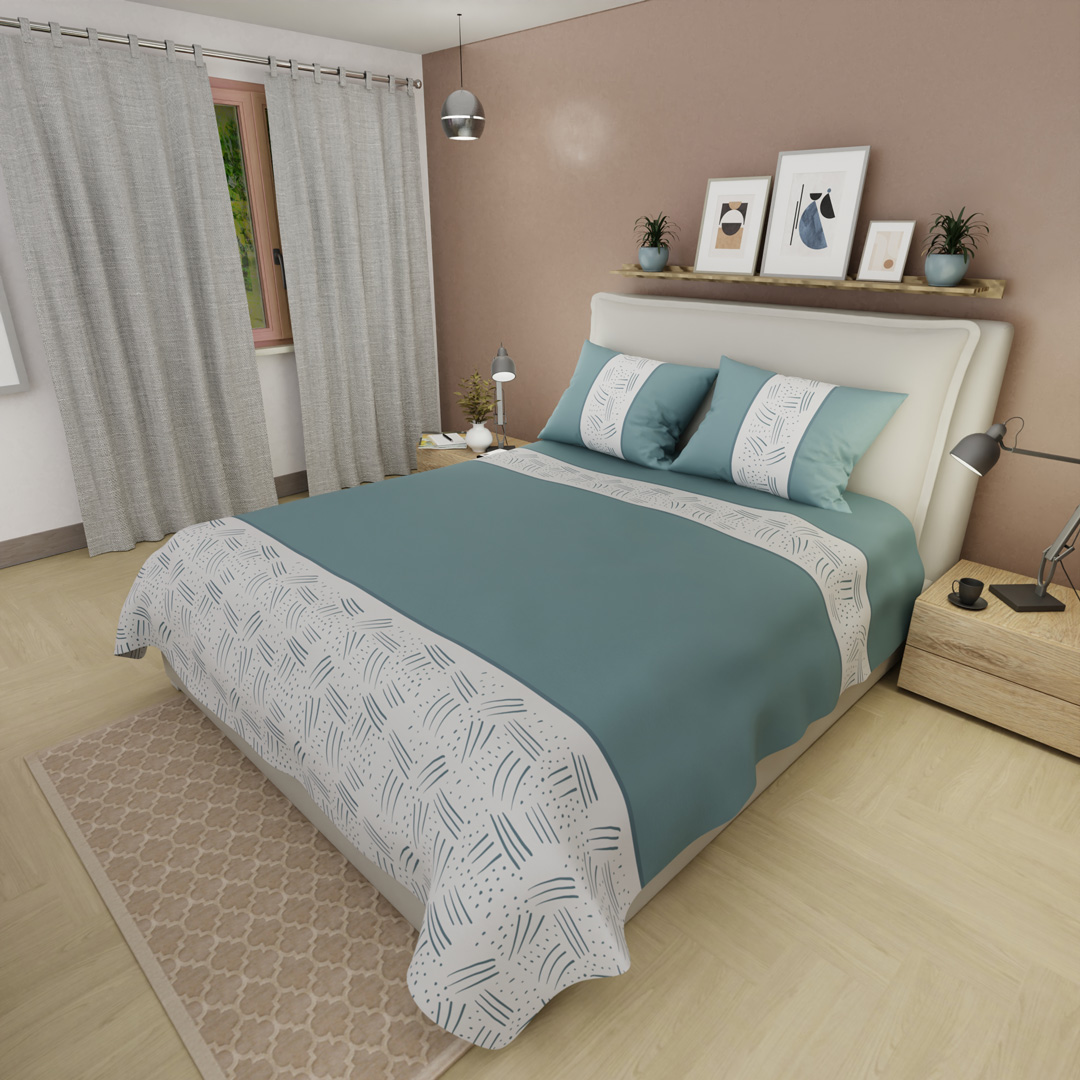 44Juegos de Sábanas 250 Hilos Horizonte Ártico