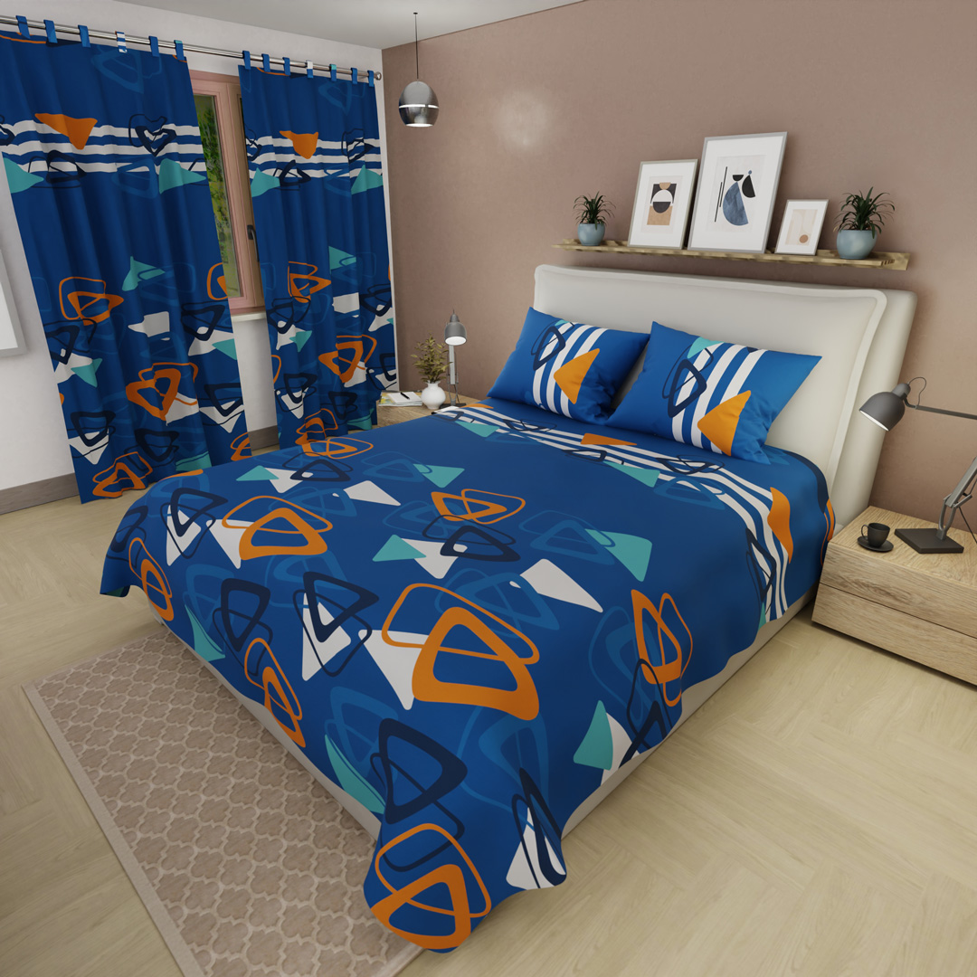 44Juego de Sábanas Microfibra Suavizada Vanguardia Atlántica