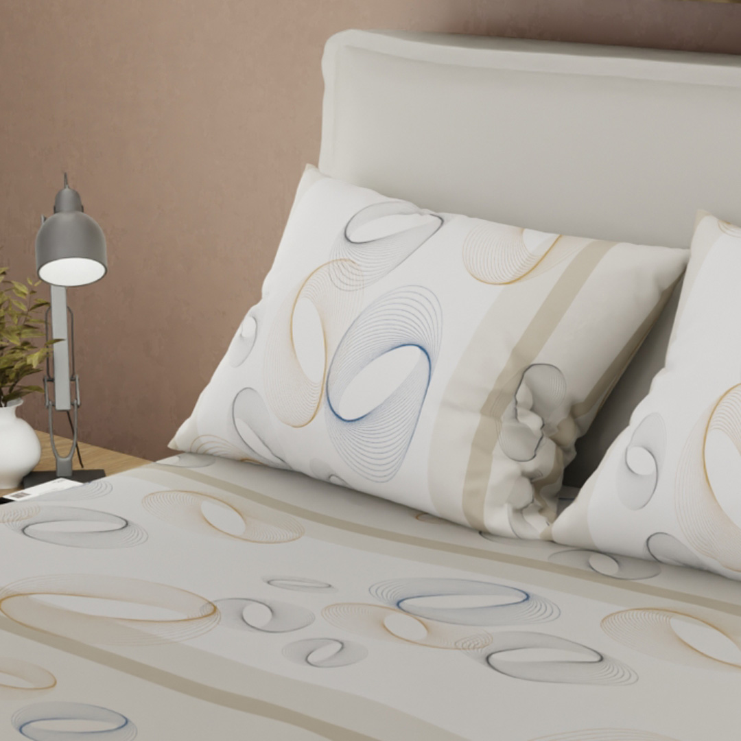 44Juego De Sábanas Con Cortinas  Órbita Estelar