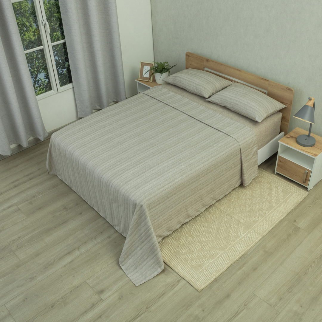 44Juego De Sábanas Equilibrio Piedra Serena