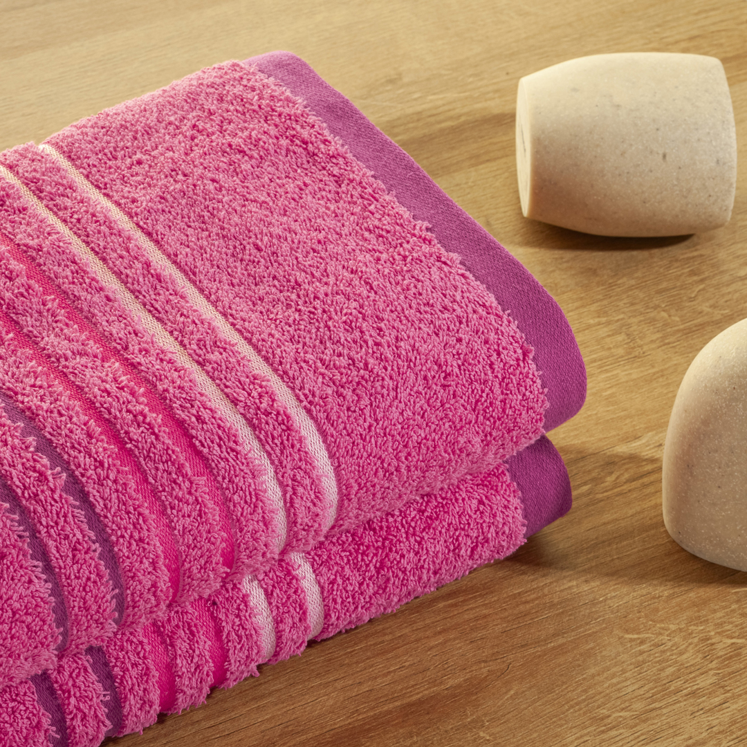 44Toalla Mediterráneo Fucsia   550 Gr
