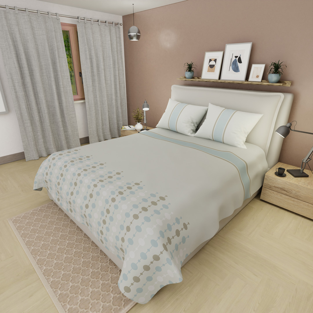 44Juego De Sábanas 180 Hilos Dulce Aurora