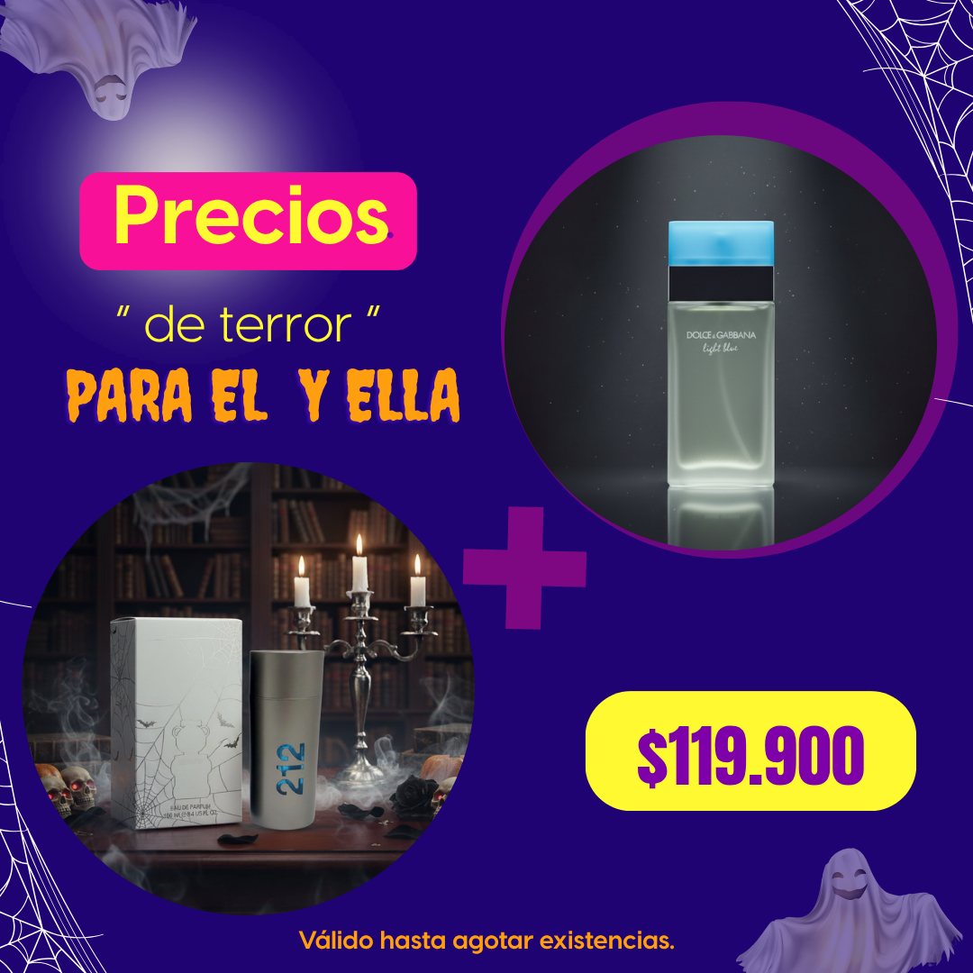 212 Men  & Light Blue Dolce&Gabbana