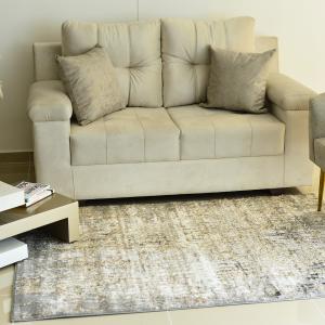 44Alfombra Kabul 120X170 tipo turca Beige Dorada