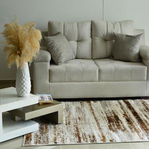 44Alfombra Kabul 120X170 tipo turca Café Beige