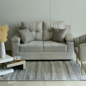 44Alfombra Paris 120X170 tipo turca Gris Plana