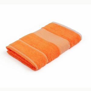 44Toalla De Cuerpo  Horiz 70x130 Algodón 450gr Naranjo x1 unid